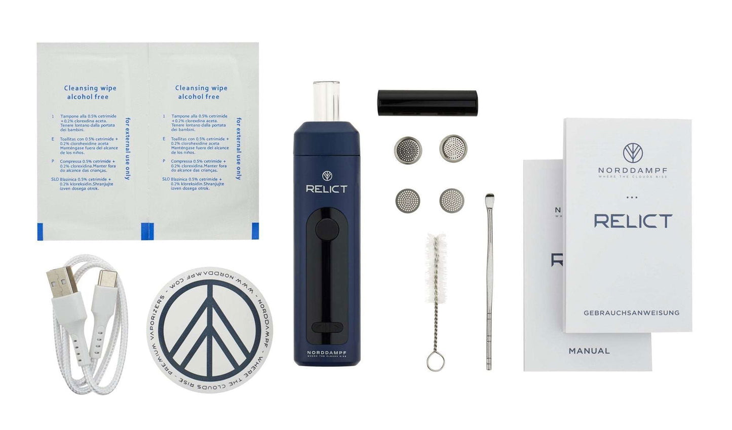 Blooming Town Norddampf - Relict Vaporizer - Nordic Blue