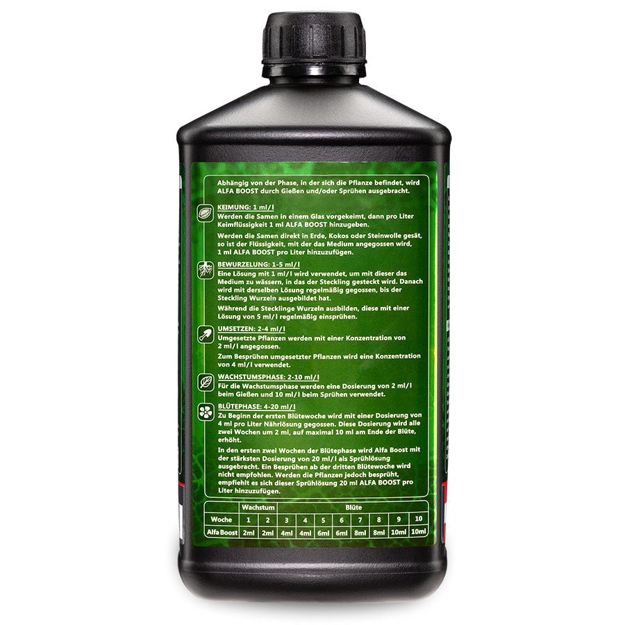 Alfa Boost - Rückseite - Blooming Town