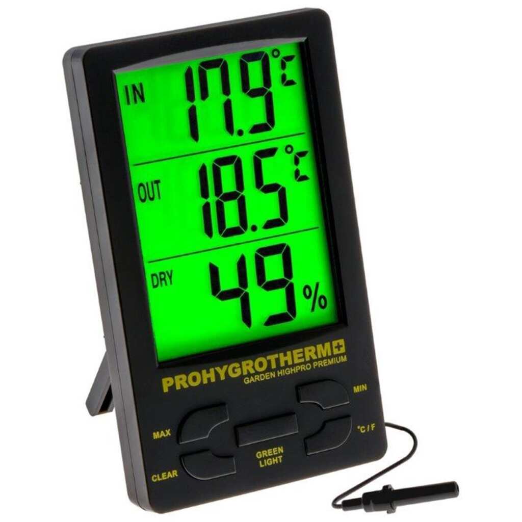 Garden Highpro Thermo- und Hygrometer digital Pro