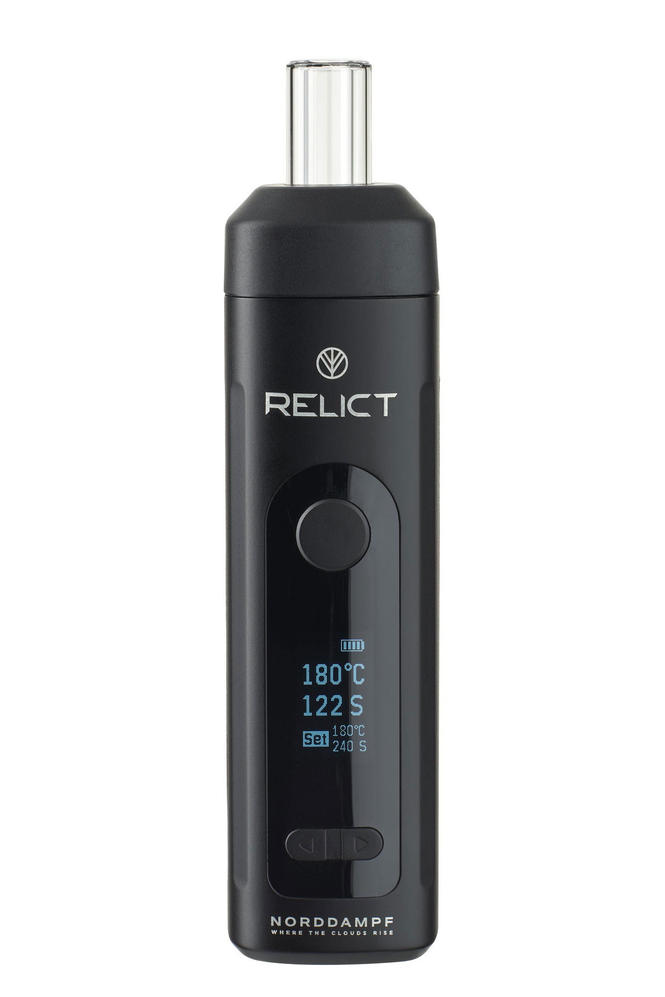 Blooming Town Norddampf - Relict Vaporizer - Deep Black