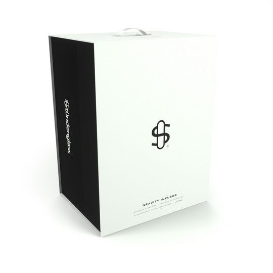 Stündenglass - Gravity Infuser - Black - Blooming Town